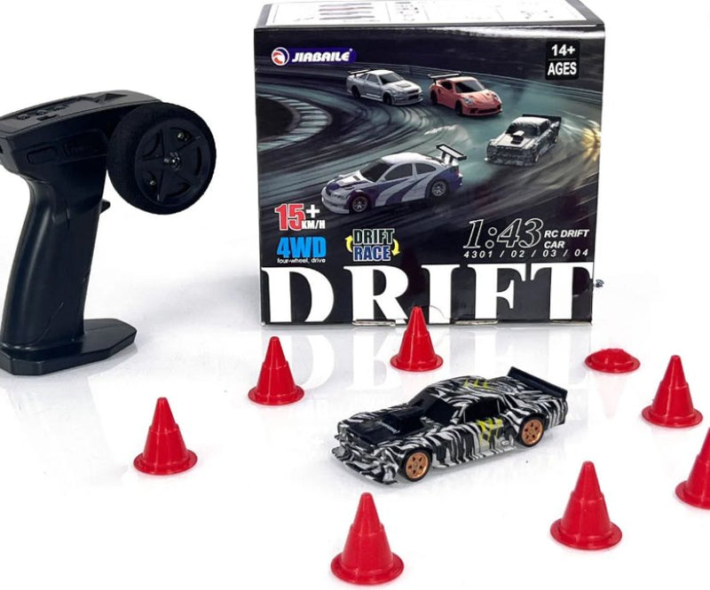 MrMesquita_ShopMini Carro de Drifting 4x4 RC com Controlo Remoto 2.4G - Modelo de CorridaMrMesquita_Shop