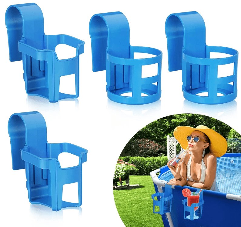 MrMesquita_ShopSuporte Multifuncional para Bebidas à Beira da Piscina - Pack de 1/4 PeçasMrMesquita_Shop